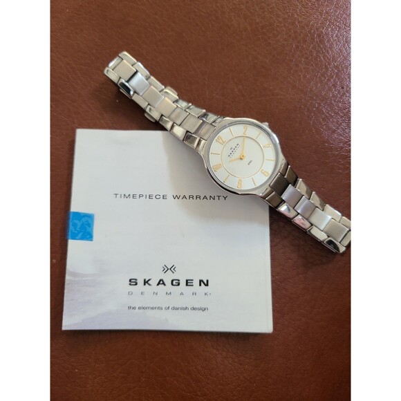Skagen  Women\'s  Stainless Steel Link Watch Needs Battery